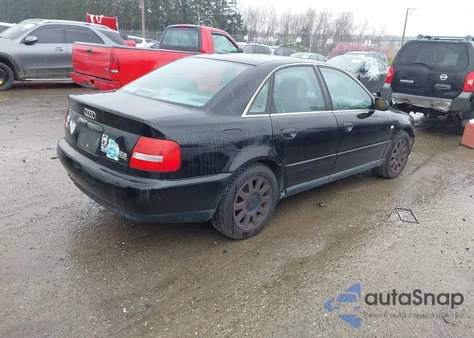 2000 Audi A4 2.8 из США, поврежденный, VIN WAUDH28D6YA085653
